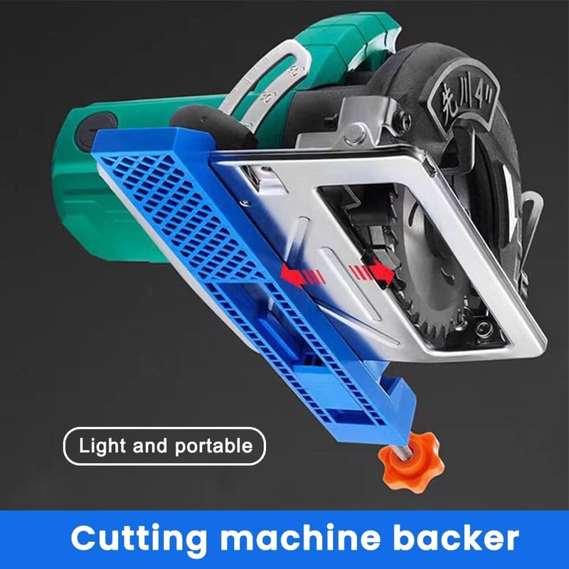 PUXING Adjustable Cutting Machine Base Guide 4-6inch Electric Circular Saw Milling Positioning Clamp Saw Track Guide Rail Circular Saws Guides for Precision Cutting & Milling Tasks(COLOR:blue) - Image 4
